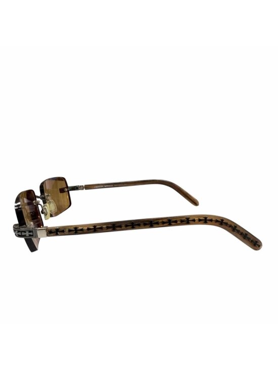 Chrome Hearts Three Bob 925 Rimless Two Point Cross Temple Eyewear Sunglasses main image 10